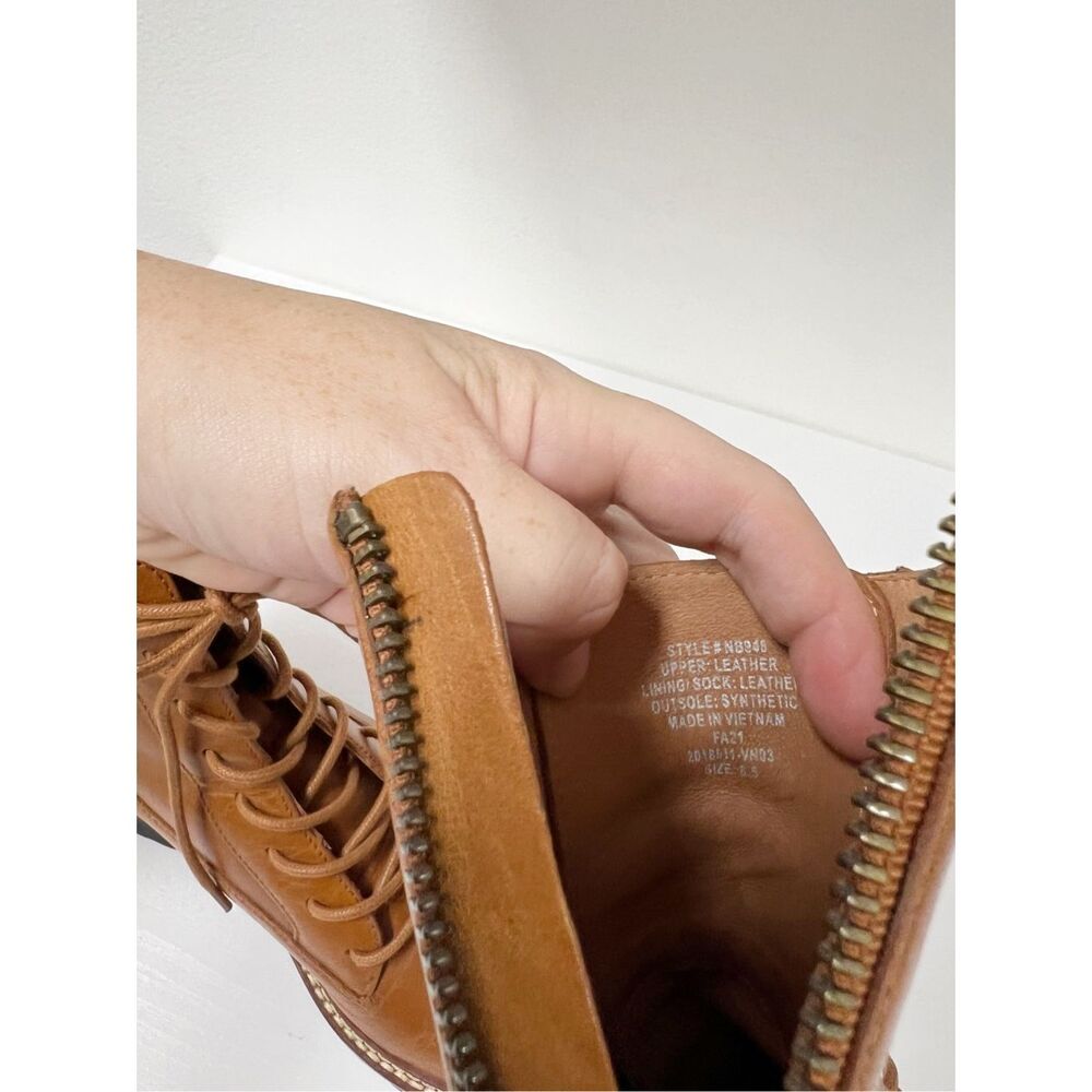 Madewell Womens Brown The Citywalk Lugsole Lace-Up Boot Size 6.5 - Picture 7 of 7